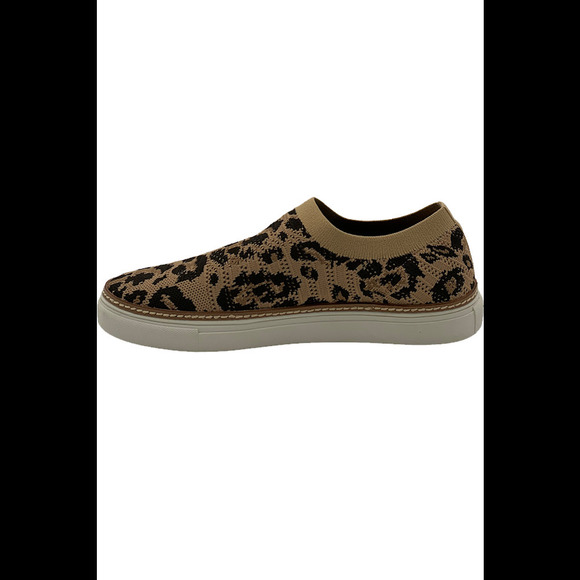 Vince Camuto Knit Slip-On Shoes Keamalla Leopard - Medium - Picture 4 of 4